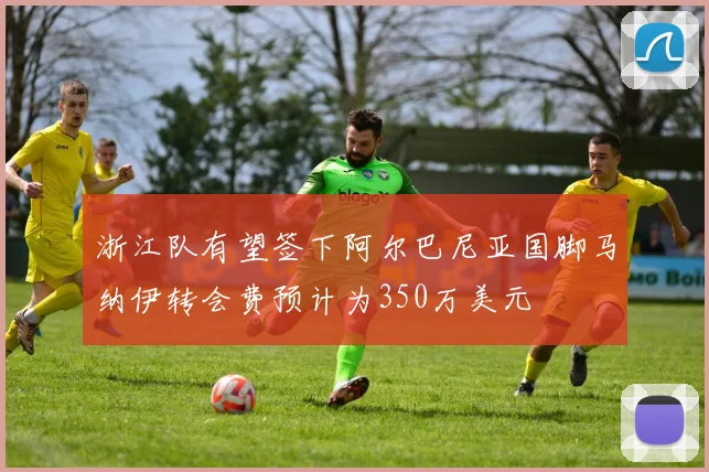 浙江队有望签下阿尔巴尼亚国脚马纳伊转会费预计为350万美元